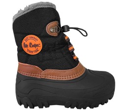 Buty dla dzieci Lee Cooper czarno-brązowe LCJ-21-44-0524K