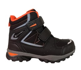 Buty dla dzieci Lee Cooper czarno-pomarańczowe LCJ-23-01-2060K