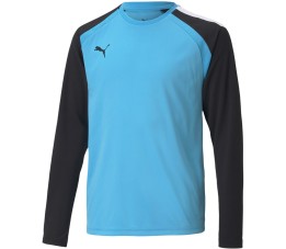 Bluza bramkarska dla dzieci Puma teamPACER GK LS Jersey niebieska 704939 40