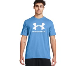 Koszulka męska Under Armour Sportstyle Logo niebieska 1382911 444