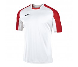 Koszulka Joma Essential Biało Czerwona 101105.206